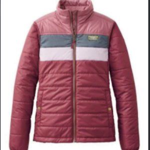 LL Bean Mountain Classic Puffer Colorblock